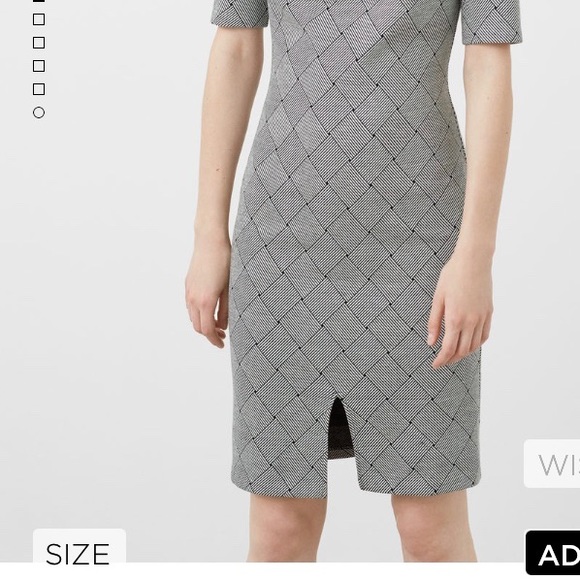 Mango shift dress size 8US - Picture 6 of 6